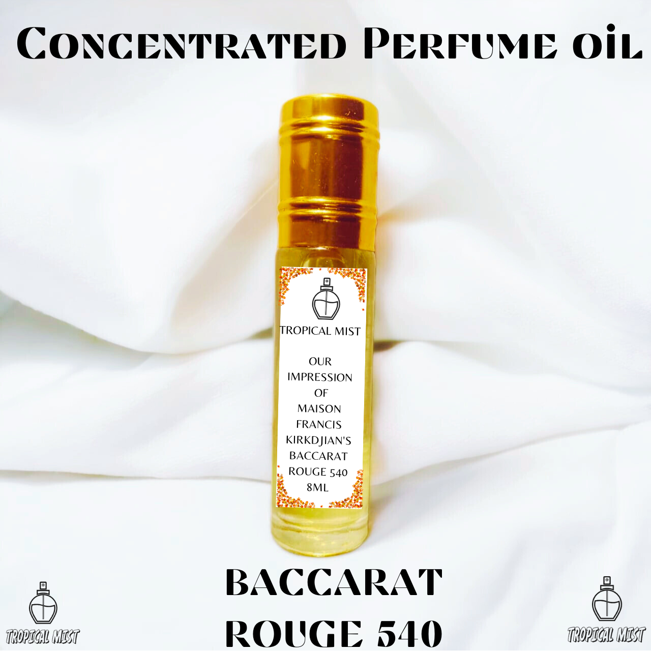 Perfume Oil - Our Impression Of Baccarat Rouge 540