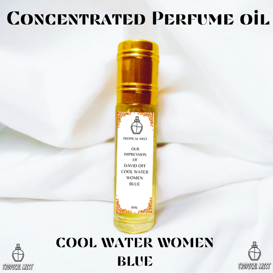 Perfume Oil - Our Impression Of Cool Water Women Blue